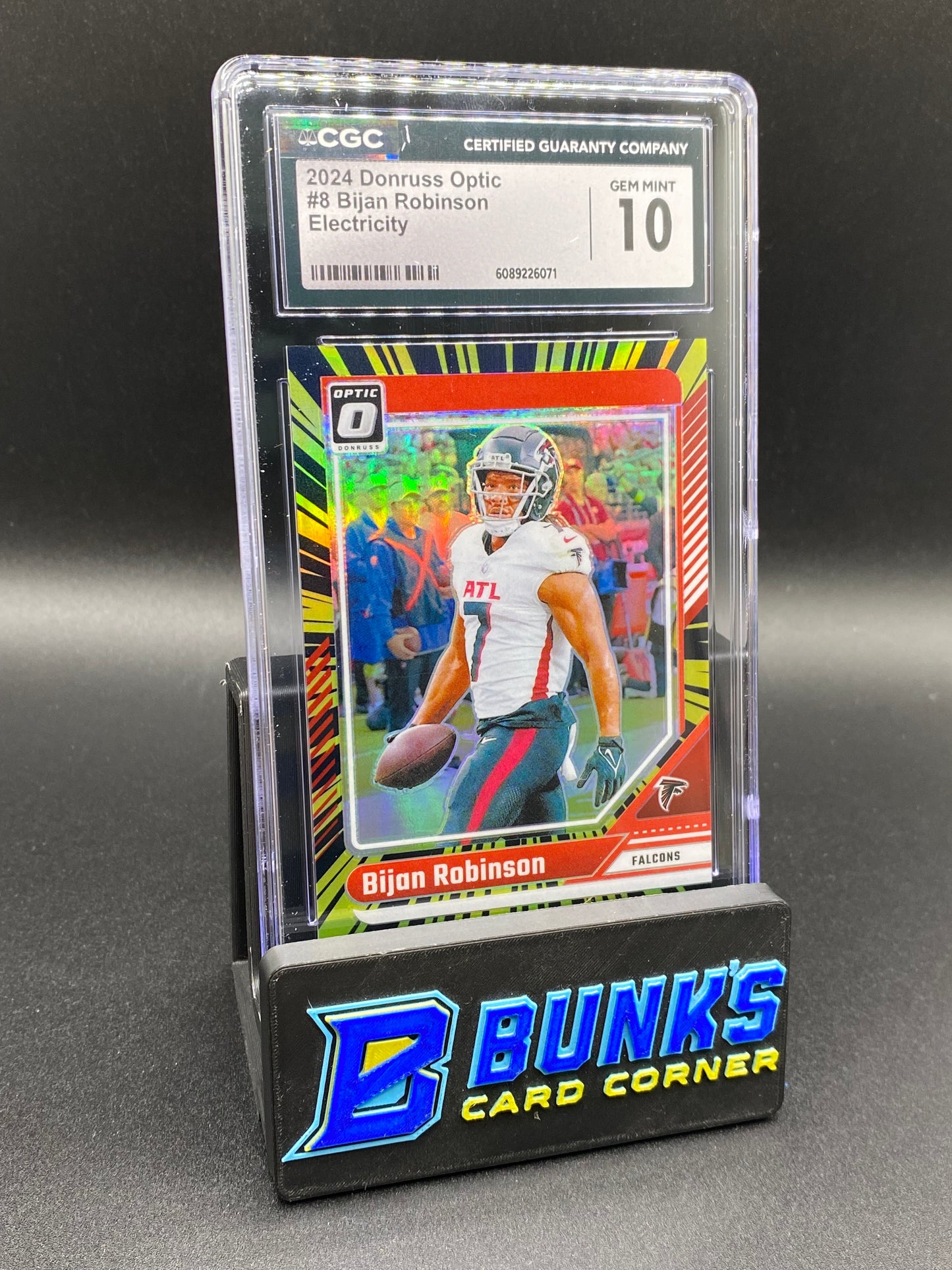 2024 Bijan Robinson Electricity CGC 10