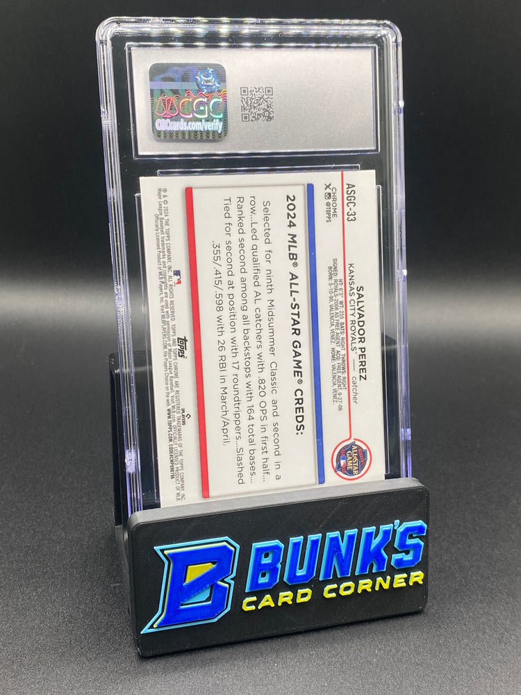 2024 Salvador Perez All-Star Game Green Ref. 10/99 CGC 10