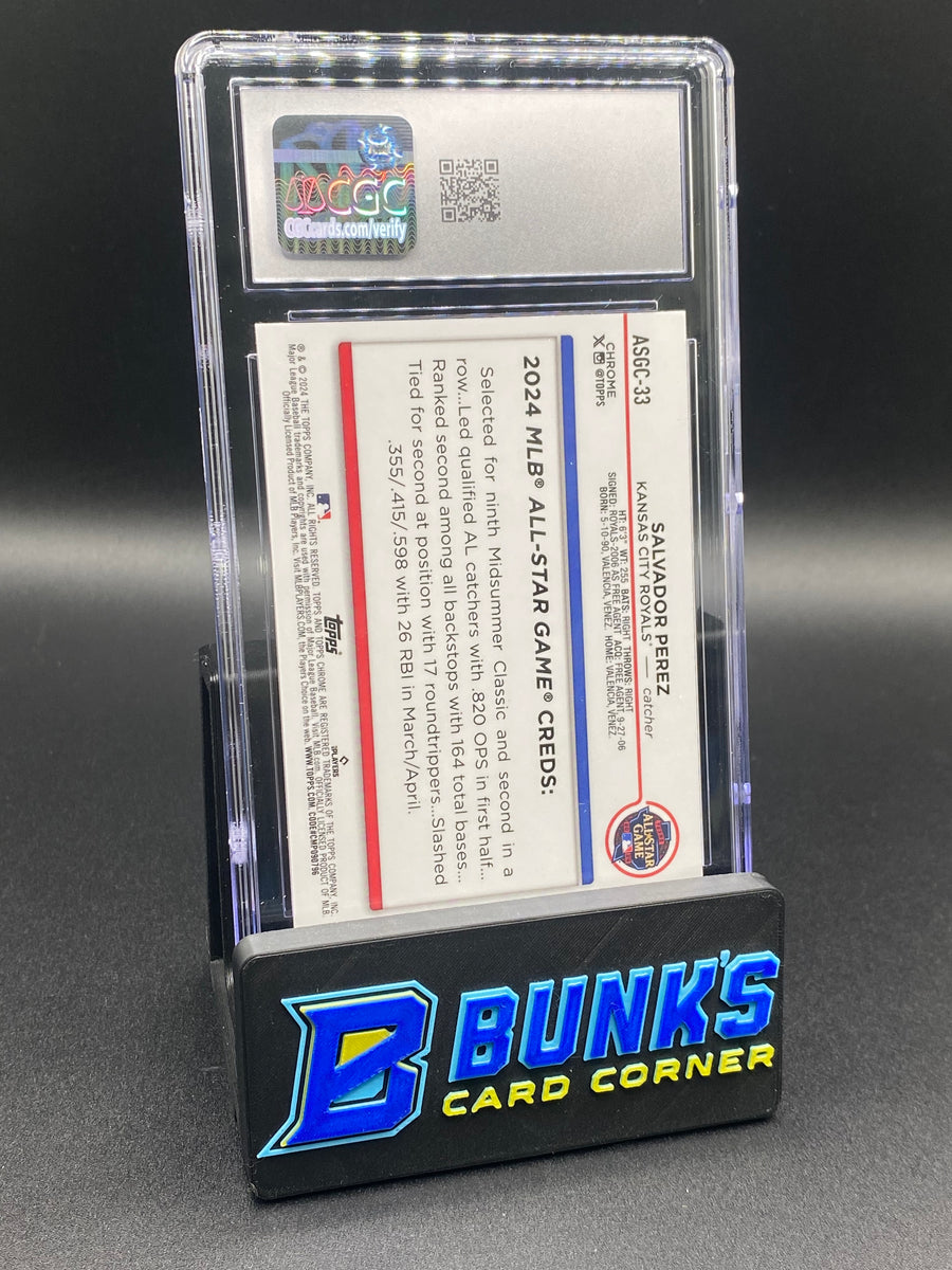 2024 Salvador Perez All-Star Game Green Ref. 10/99 CGC 10