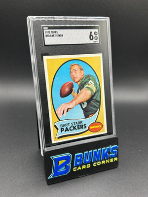 1970 Bart Starr Topps SGC 6