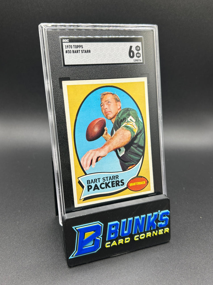 1970 Bart Starr Topps SGC 6