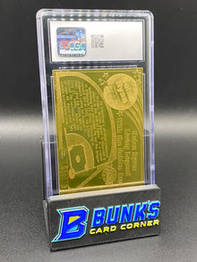 1992 Nolan Ryan 22KT Gold CGC 8.5 HOF SP