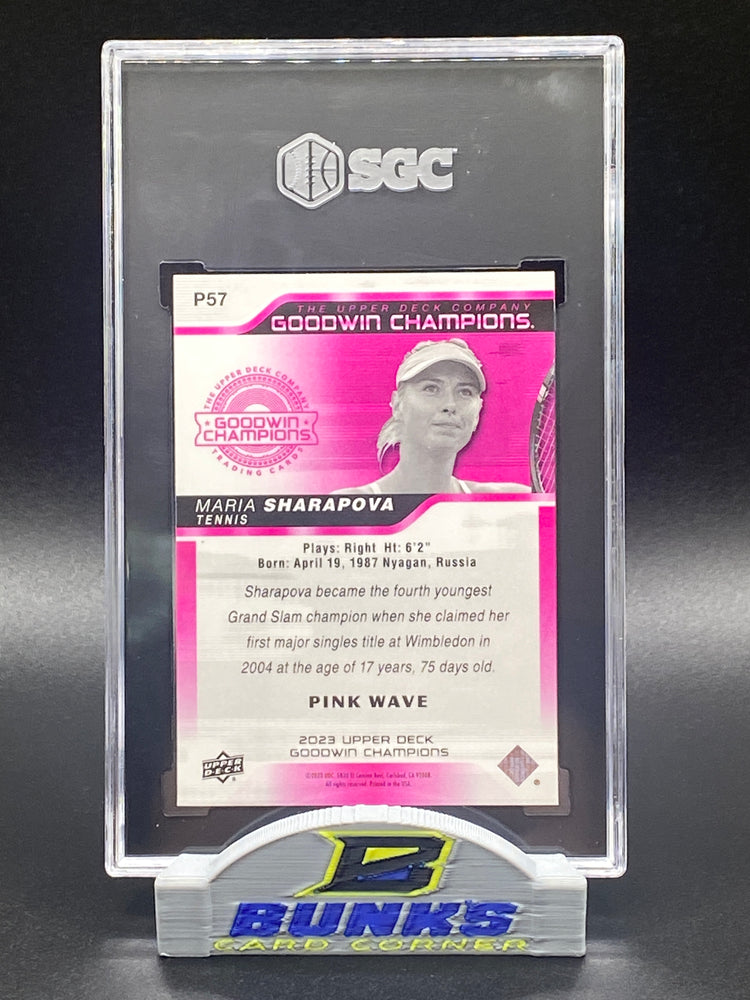 2023 Maria Sharapova Pink Wave SGC 10