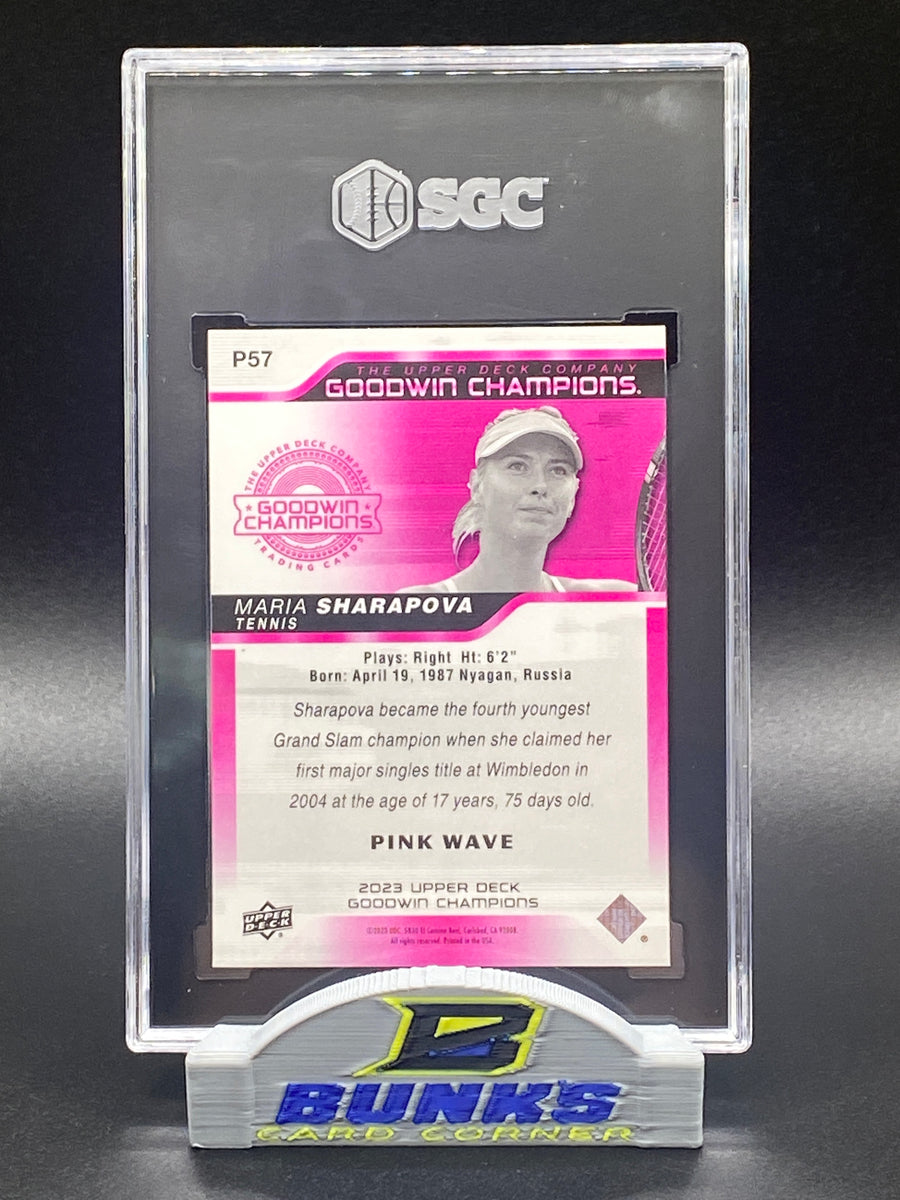 2023 Maria Sharapova Pink Wave SGC 10