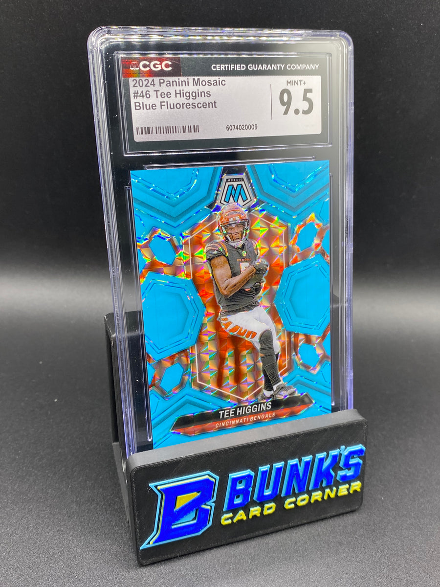 2024 Tee Higgins Blue Fluorescent 6/15 CGC 9.5