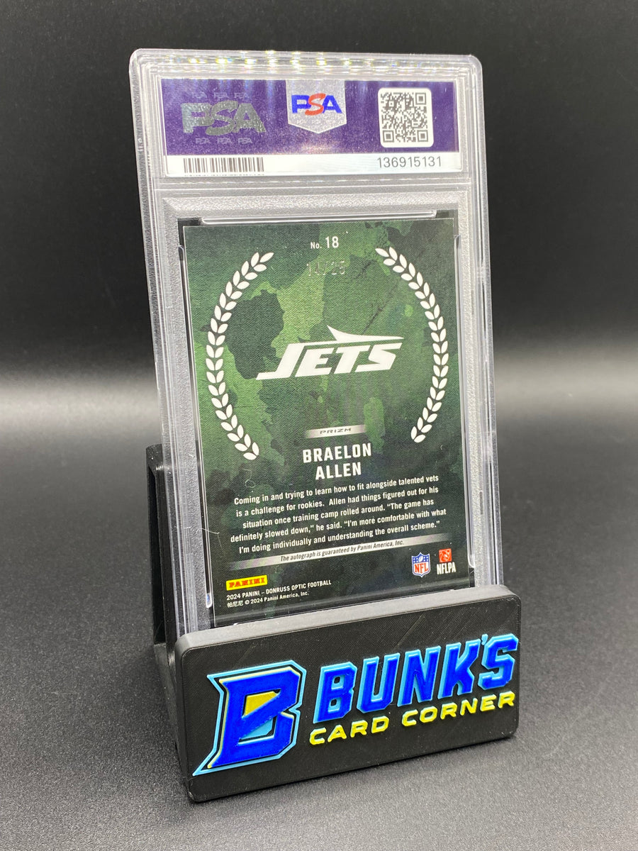 2024 Braelon Allen Rc Recruits Auto Stars 14/25 PSA 9