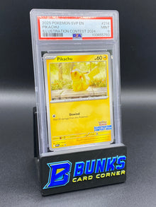 Pikachu Illustration Contest 2024 PSA 9
