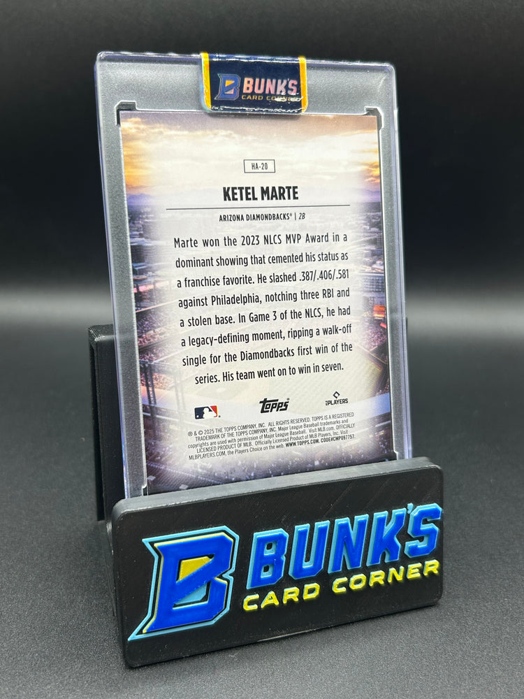 2025 Ketel Marte Topps HFA