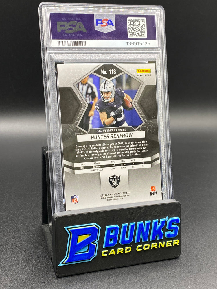 2022 Hunter Renfrow Genesis PSA 10