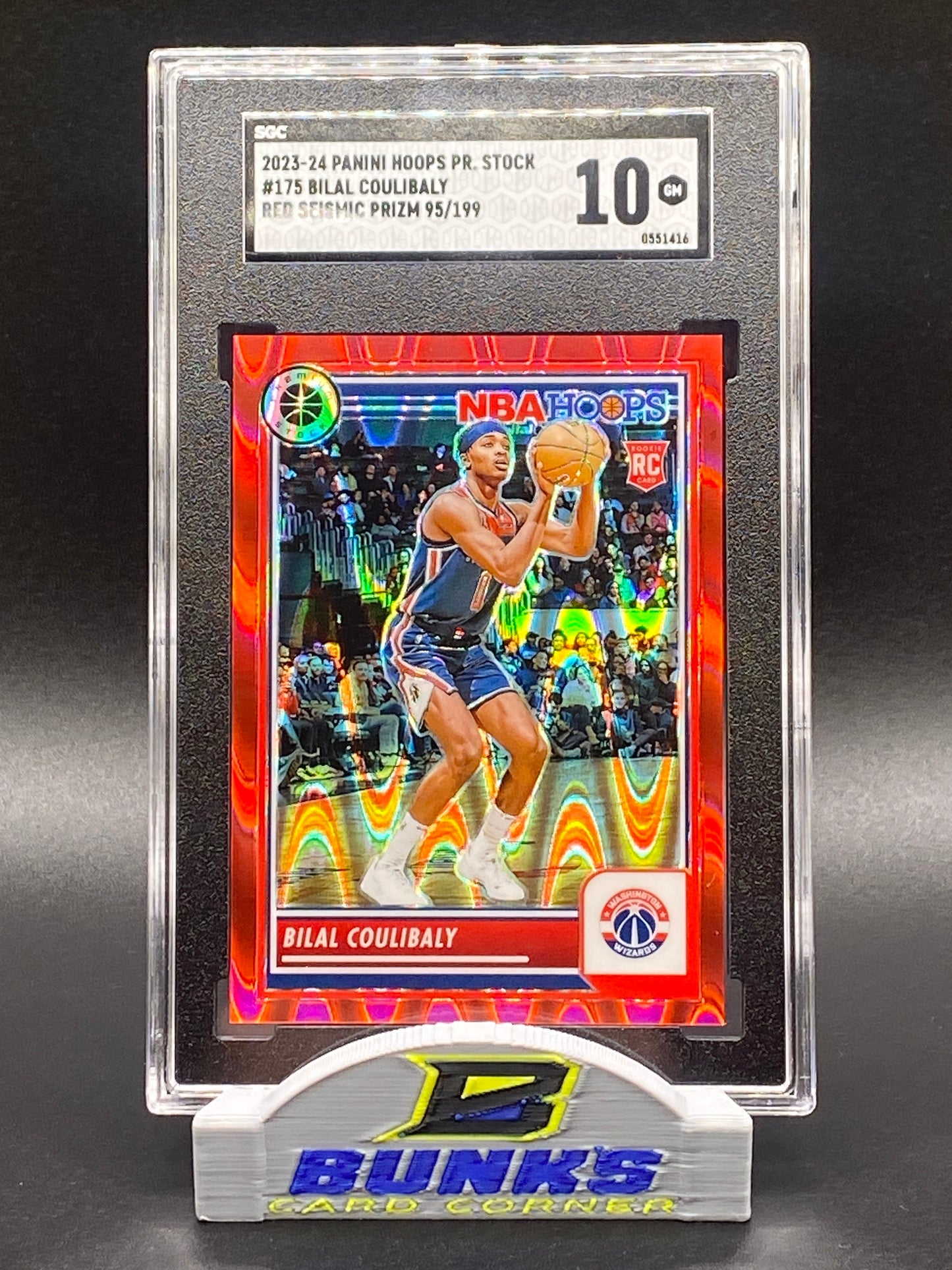 2023-24 Bilal Coulibaly Rookie Card 95/199 (Box B10)