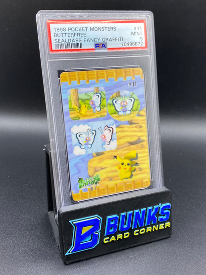Butterfree Sealdass Fancy Graffiti PSA 9