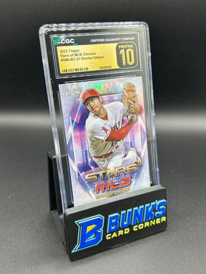 2023 Shohei Ohtani Topps Stars of MLB Chrome CGC Pristine 10