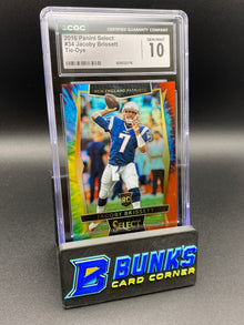 2016 Jacoby Brissett Tie-Dye Rc 25/25 CGC 10