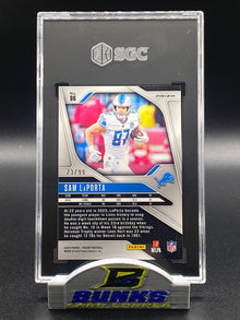 2024 Sam LaPorta Blue Ice Prizm 73/99 SGC 10 (Box 13)