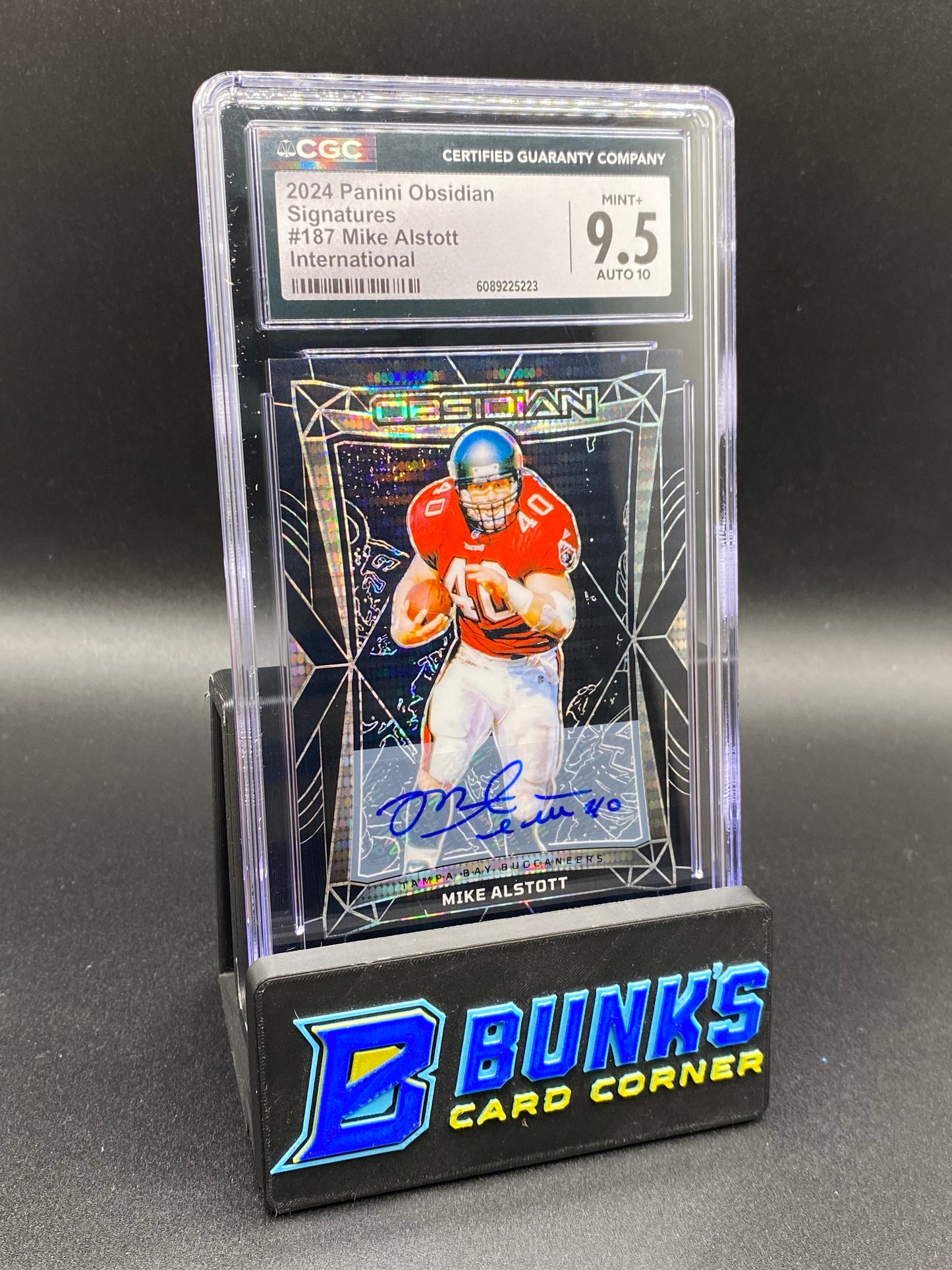 2024 Mike Alstott International Sig. CGC 9.5/10