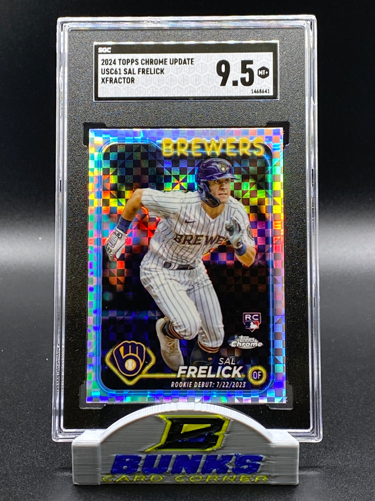 2024 Sal Frelick Rookie Card XFractor SGC 9.5