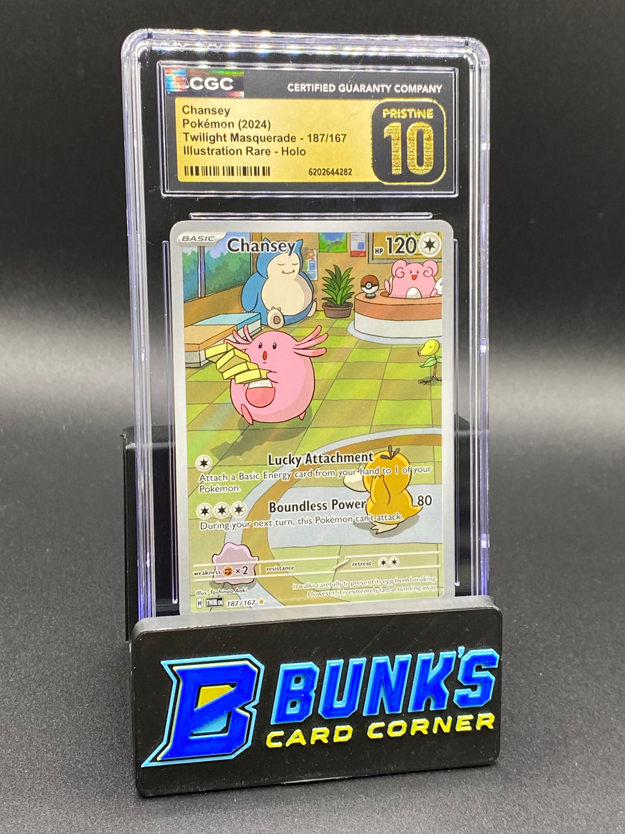 Chansey Illustration Rare Twilight Masquerade CGC Pristine 10