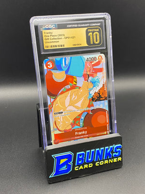 Franky Uncommon OP01-021 CGC PRISTINE 10