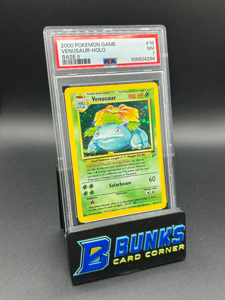 Venusaur Holo Base Set 2 PSA 7