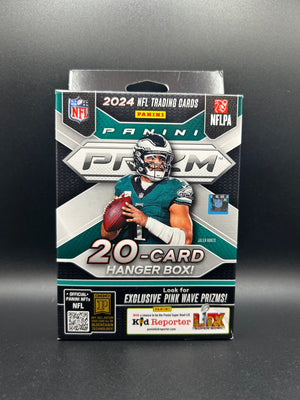 2024 Panini Prizm Football Hanger Box Pink Wave Exclusive