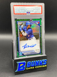 2024 Arjun Nimmala Grass Ref. 45/99 Auto PSA Auto 10