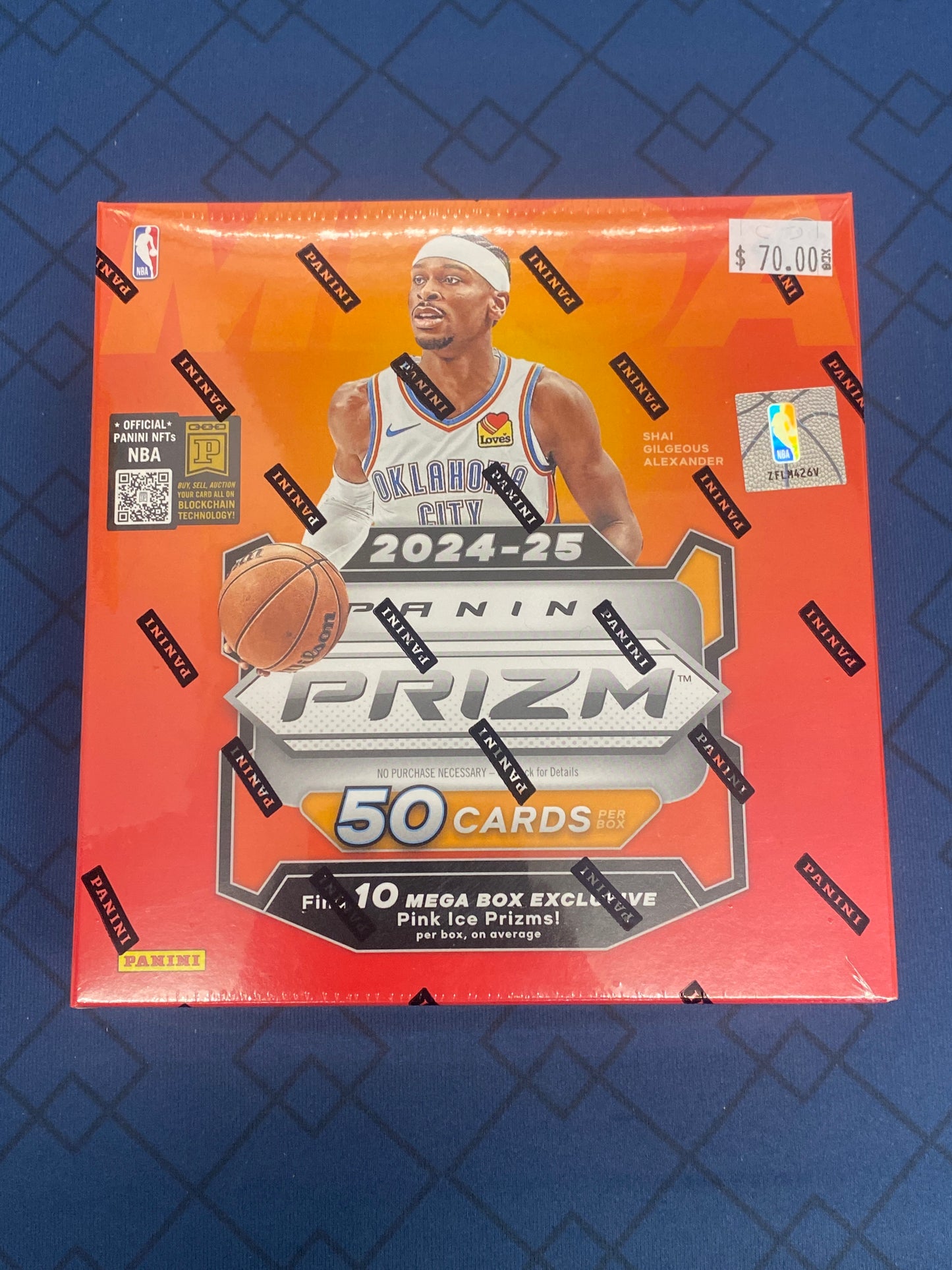 2024-25 Panini Prizm Basketball 50 Cards per Box