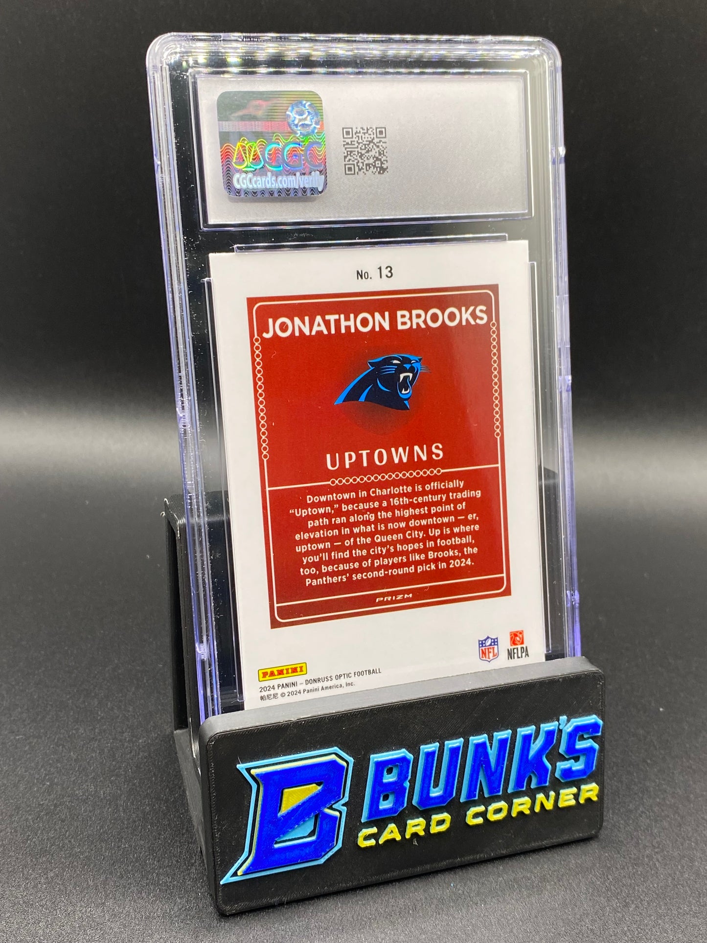 2024 Jonathon Brooks Uptowns CGC 10 Rc