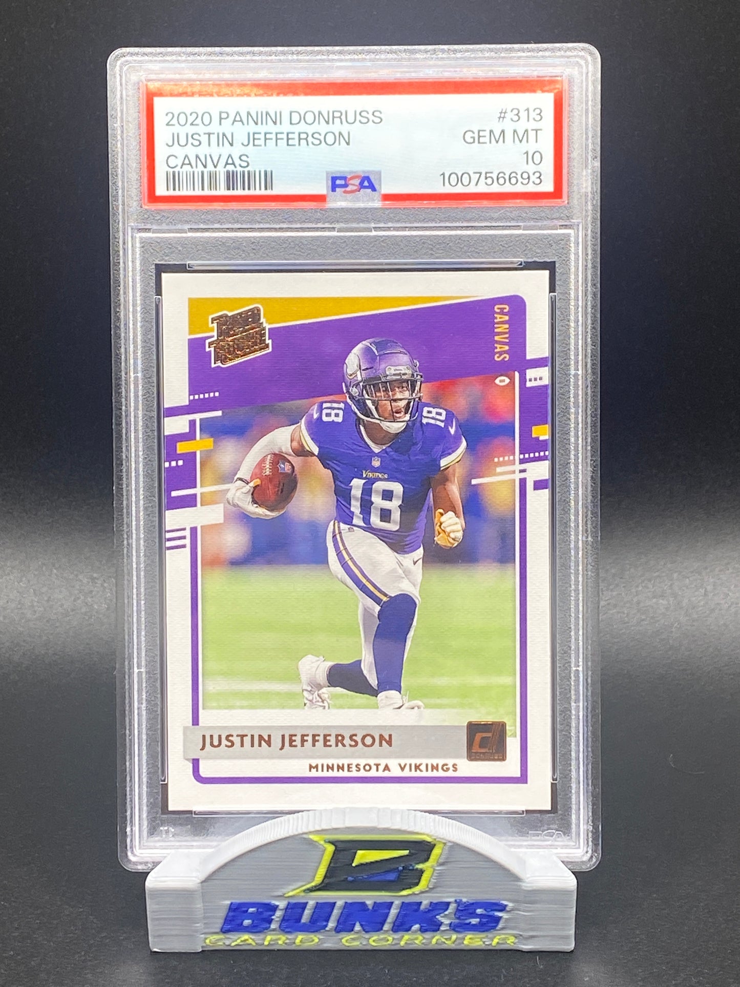 2020 Justin Jefferson Rated Rookie (Box A1)
