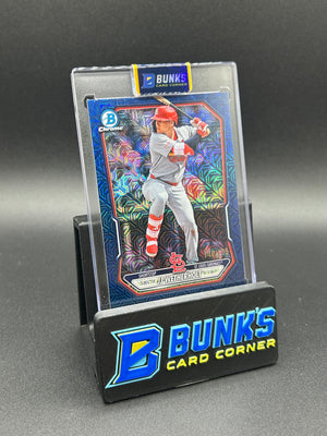 2026 JJ Wetherholt Bowman Chrome Blu Mojo 140/175