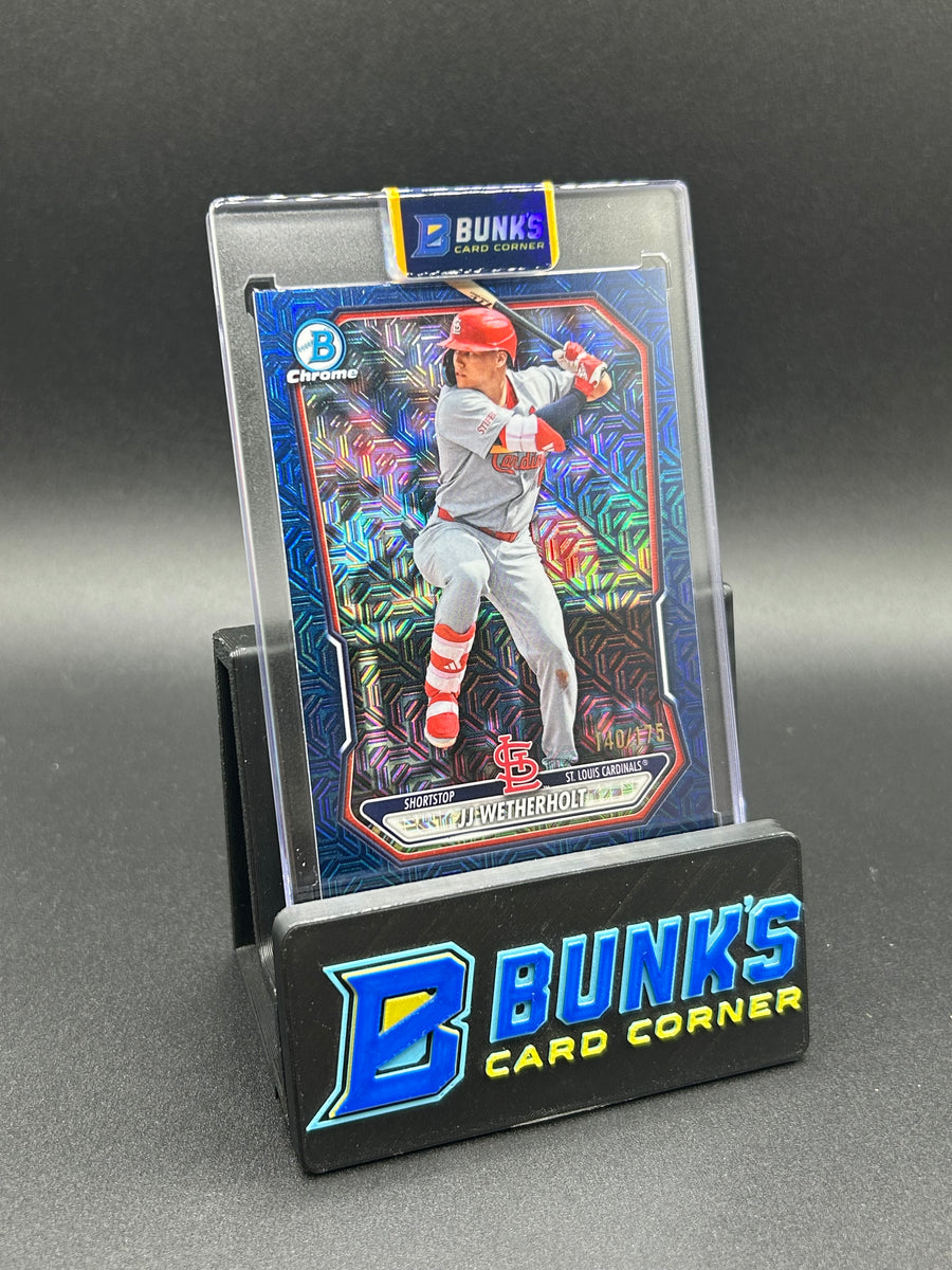 2026 JJ Wetherholt Bowman Chrome Blu Mojo 140/175