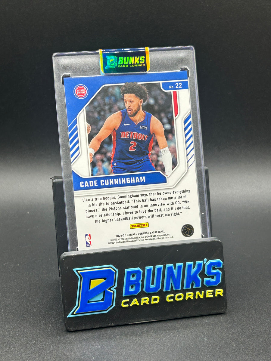 2024-25 Cade Cunningham Donruss Optic Franchise Foundations 11/25