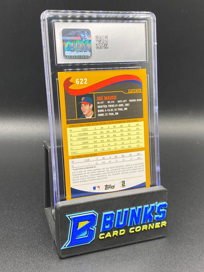 2002 Joe Mauer CGC 10 HOF Rc