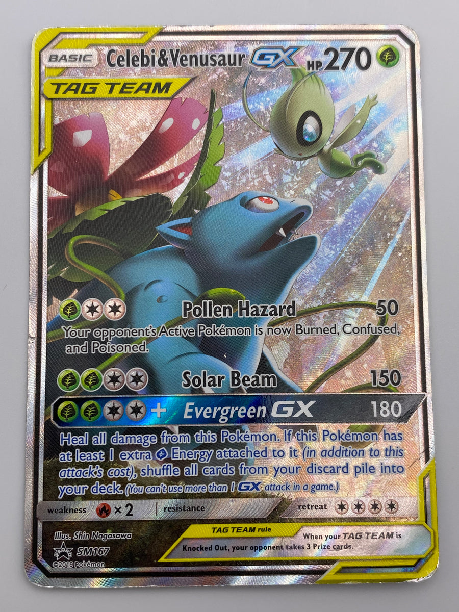Celebi & Venusaur Gx Tag Team Promo MP/HP
