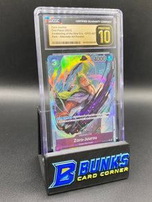 Zoro Juuruo Alternate Art Parallel Awakening of the New Era CGC PRISTINE 10