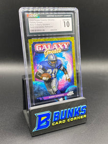 2024 Barry Sanders Gold Interstellar Ref. Galaxy Greats 25/ 50 CGC 10