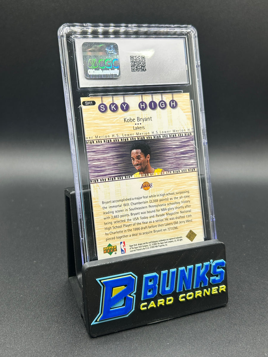 2001-02 Kobe Bryant Upper Deck Sky High CGC 8.5