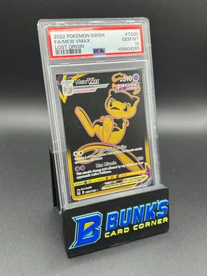Mew Vmax Trainer Gallary Lost Origin PSA 10