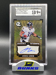 2021 Jamal Lewis AUTOGRAPHED SGC 10/9