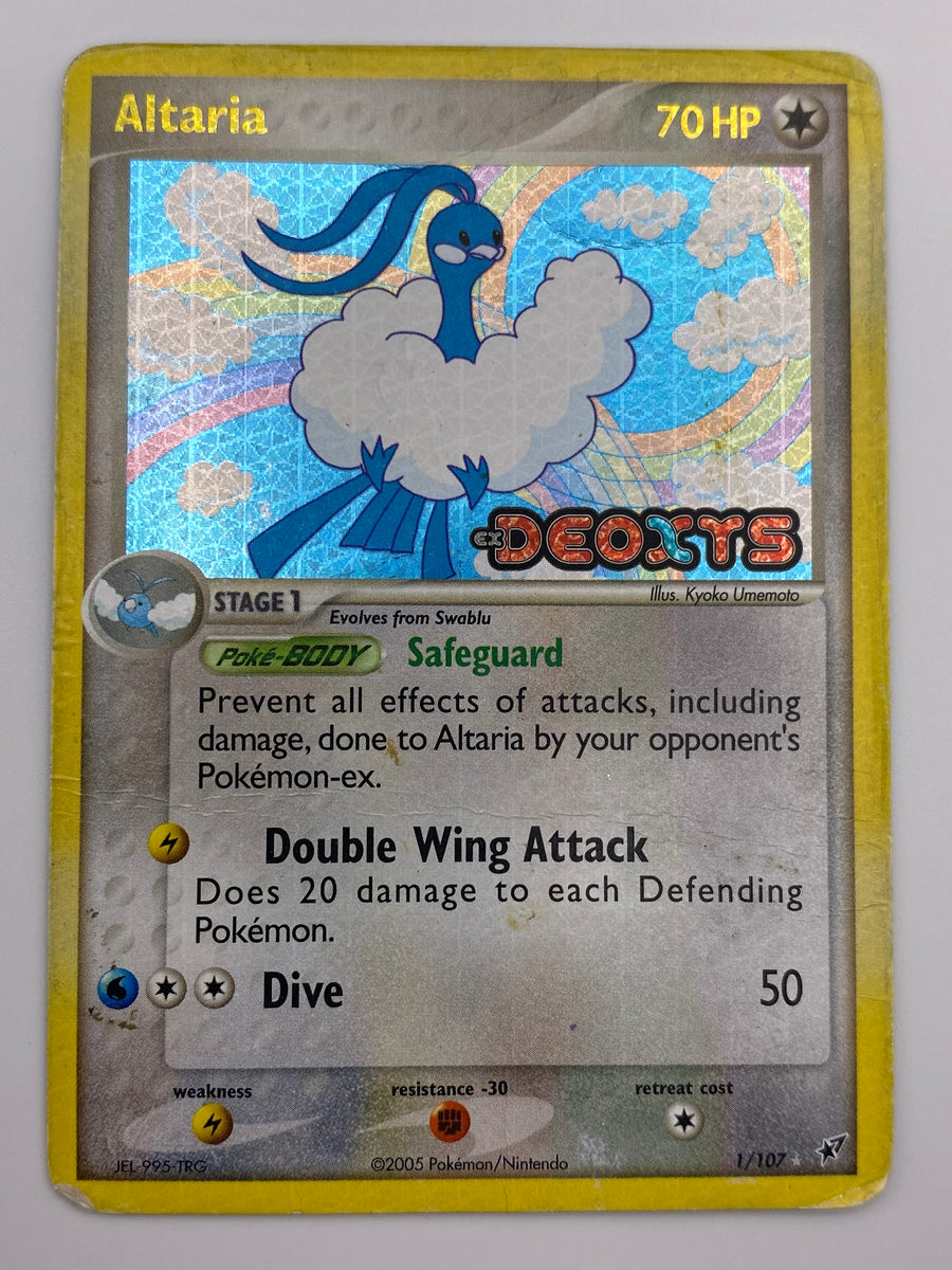 Altaria Reverse Holo Deoxys HP