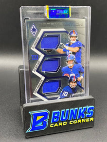 2025 Eli Manning & Jaxson Dart & Fran Tarkenton Patch Regeneration 95/299