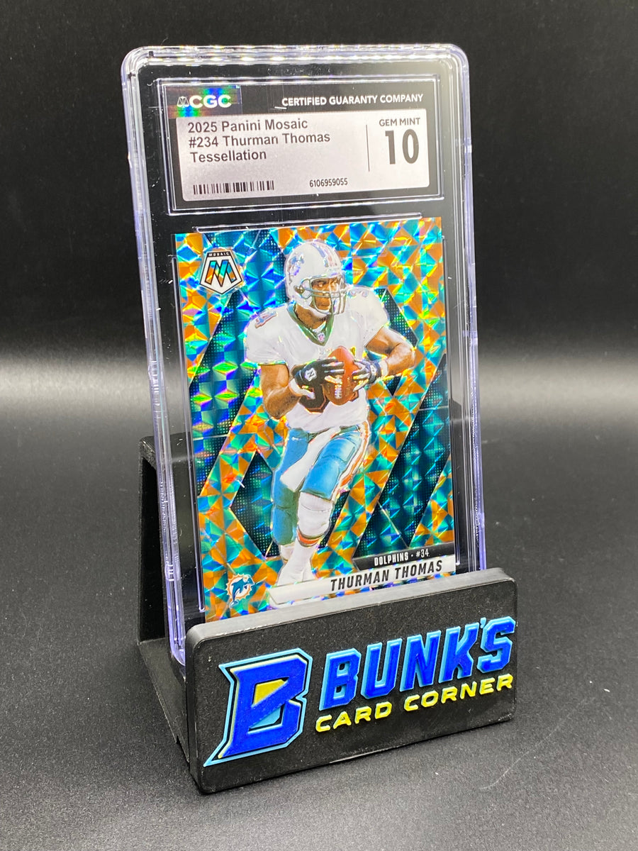 2025 Thurman Thomas Tessellation Mosaic 1/15 CGC 10