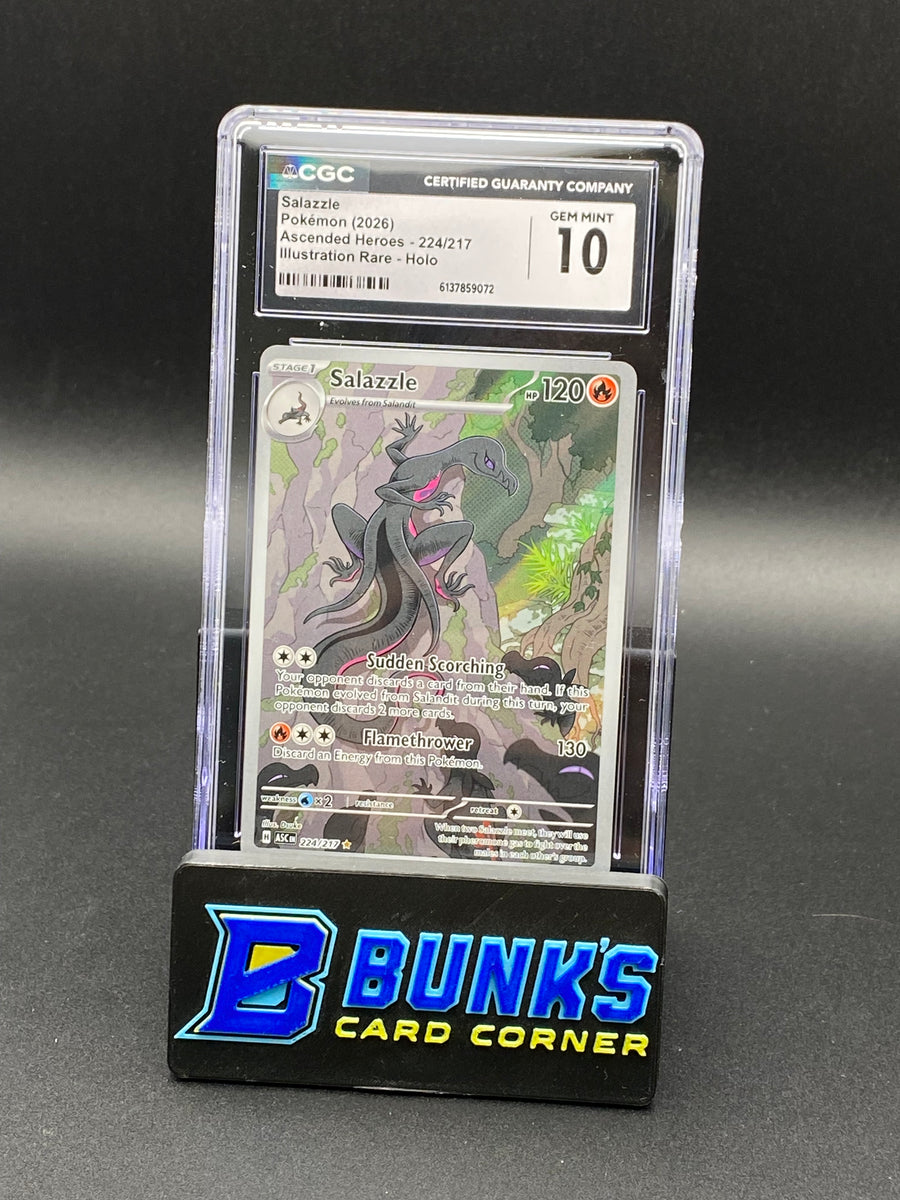 Salazzle Illustration Rare Ascended Heroes CGC 10