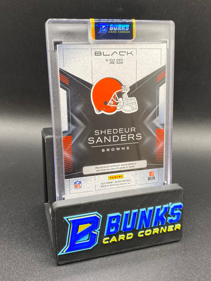 2025 Shedeur Sanders 12/199 Black Rc Patch