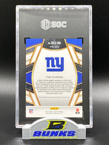 2023 Tiki Barber AUTOGRAPHED SGC 10|10 (Box B6)