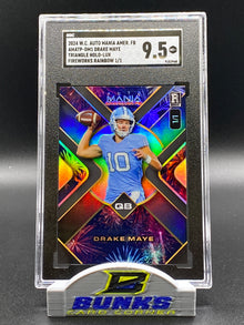 2024 Drake Maye Fireworks Rainbow 1/1 (Box 13)