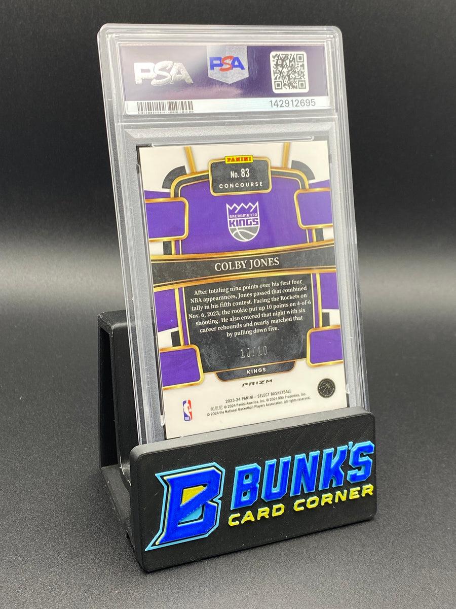 2023 Colby Jones Gold Disco 10/10 Rc PSA 10