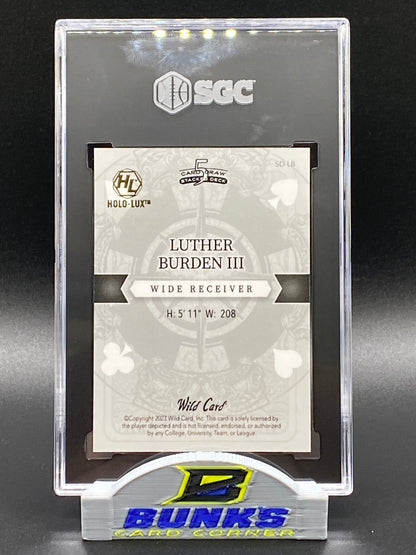 2023 Luther Burden III Rainbow Stealth 1/1 (Box B8)