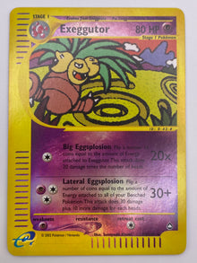 Exeggutor E-reader Reverse Holo Aquapolis NM