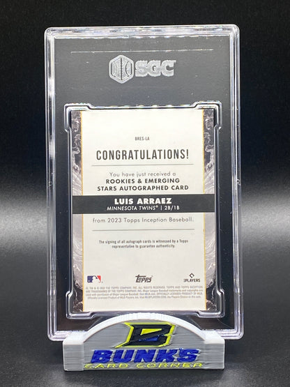 2023 Luis Arraez AUTOGRAPHED 37/125 (Box B2)