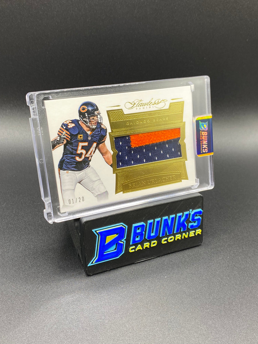 2016 Panini Flawless Brian Urlacher Game Worn Patch 1/20